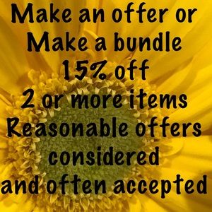 About to close closet and restock after Christmas! Make an offer/make a bundle